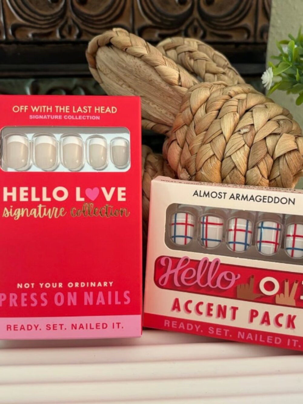 Hello Love Press On Nails- Off With The Last Head and Almost Armageddon